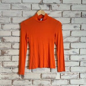 & Other Stories Orange Long Sleeve Top